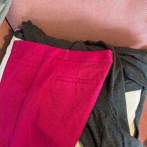 Pink 4P Banana Republic Sloan Ankle Pant
